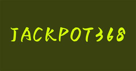 jackpot368.ph|Jackpot 368 .